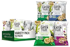 Off The Eaten Path 4 Flavor Sampler Veggie Crisps