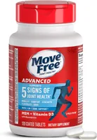 Embark on Enhanced Mobility with Advanced Move-Free Joint Support Supplement: Glucosamine, Chondroitin, MSM, and Vitamin D3 Blend