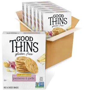 Good Thins Parmesan & Garlic Rice & Cheese Snacks