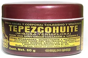 Del Indio Papago Tepezcohuite Nighttime Skin Renewal Cream - 60g