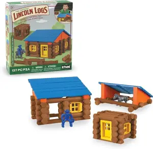 LINCOLN LOGS – Oak Creek Lodge – 137 Pieces