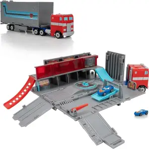 MICRO MACHINES Optimus Prime Hauler PLAYSET