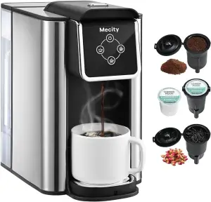 Mecity Coffee Maker 3-in-1 Single Serve Coffee Machine