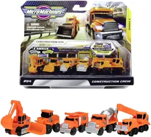 Micro Machines MMW0021 Construction Crew Pack