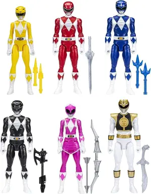 Power Rangers Mighty Morphin Multipack 12-inch Action Figure 6-Pack