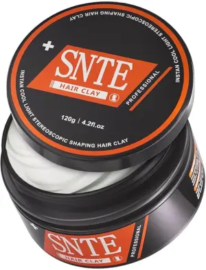 Samnyte Hair Clay Hair Wax - 4.2oz Strong Hold Hair Clay for Men