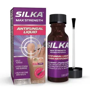 SILKA Max Strength Antifungal Liquid for Toenail Health