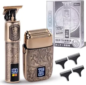 Ufree Electric Razor Foil Shavers for Men, Professional Beard Trimmer for Men Grooming Kit