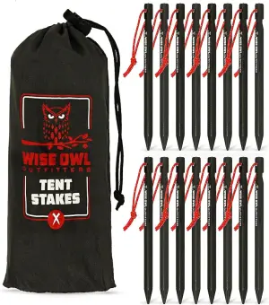 Wise Owl Outfitters Tent Stakes