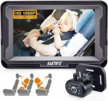 Amtifo Baby Car Camera Easy Install