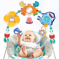 Baby Stroller Car Seat Toys: Adjustable Stroller Arch Carseat Toys