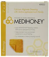 Derma Sciences 31022 Medihoney Calcium Alginate Dressing