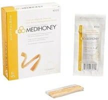 Medihoney 31012 Calcium Alginate Wound Dressing Ribbon 3/4