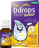 Vitamin D Drops Baby Booster 600IU 100 Drops - Daily Liquid Vitamin D for Kids