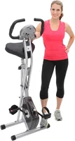 Exerpeutic Folding Exercise Bike, 8 Levels of Resistance Stationary Bike