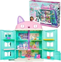 Gabby’s Dollhouse, Purrfect Dollhouse with 15 Pieces including Toy Figures