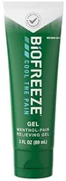 Biofreeze Gel 3 FL OZ Tube Menthol Gel For Pain Relief of Sore Muscles