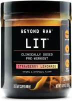 BEYOND RAW Lit Pre Workout Blend | Infused with Natural Stimulants