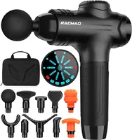 Discover Your Raemao Relief: Deep Tissue Massage Gun for Athletes, Offering Pain Relief with 10 Specialized Replacement Heads