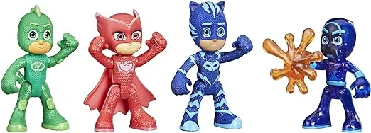 PJ Masks Night Time Mission Glow-in-The-Dark Action Figure Set