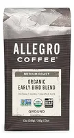 Allegro Coffee Organic Early Bird Blend Ground Coffee