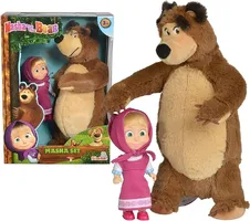 Masha and The BeaR Plush Set Jada Toys