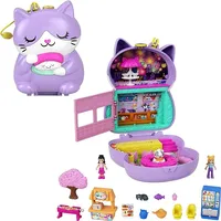 Polly Pocket Sushi Shop Cat Compact