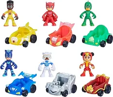 PJ Masks Power Heroes Racer Collections, 6 Action Figures