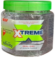 Xtreme Pro Mastery Styling Gel in a 15.87 Ounce (450g) bundle