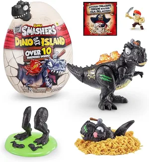 Smashers Dino Island Mega Egg T-Rex Toy by ZURU