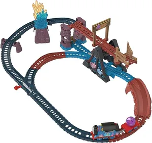 Thomas & Friends Motorized Toy Train Set Crystal Caves Adventure with Thomas