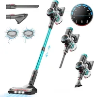 HOMPANY Cordless Vacuum Cleaner, 500W/40Kpa Stick Vacuum with Self-Standing