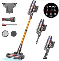 HOMPANY Cordless Vacuum Cleaner, 500W/40Kpa Stick Vacuum with Touch Screen