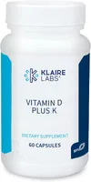 Klaire Labs Vitamin D Plus K