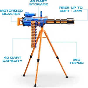 X-Shot Insanity Motorized Rage Fire by ZURU 72 Darts